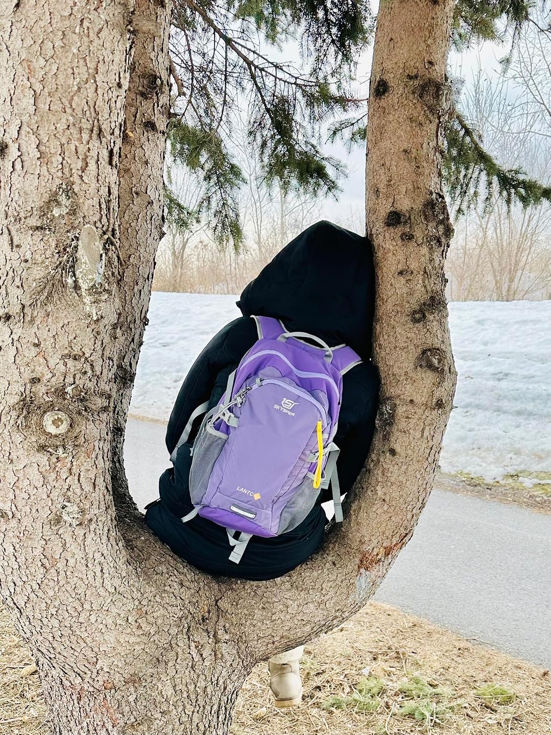 Thumbnail 6 de SKYSPER 20L Small Hiking Backpack (Purple) – Lightweight Daypack for Trekking