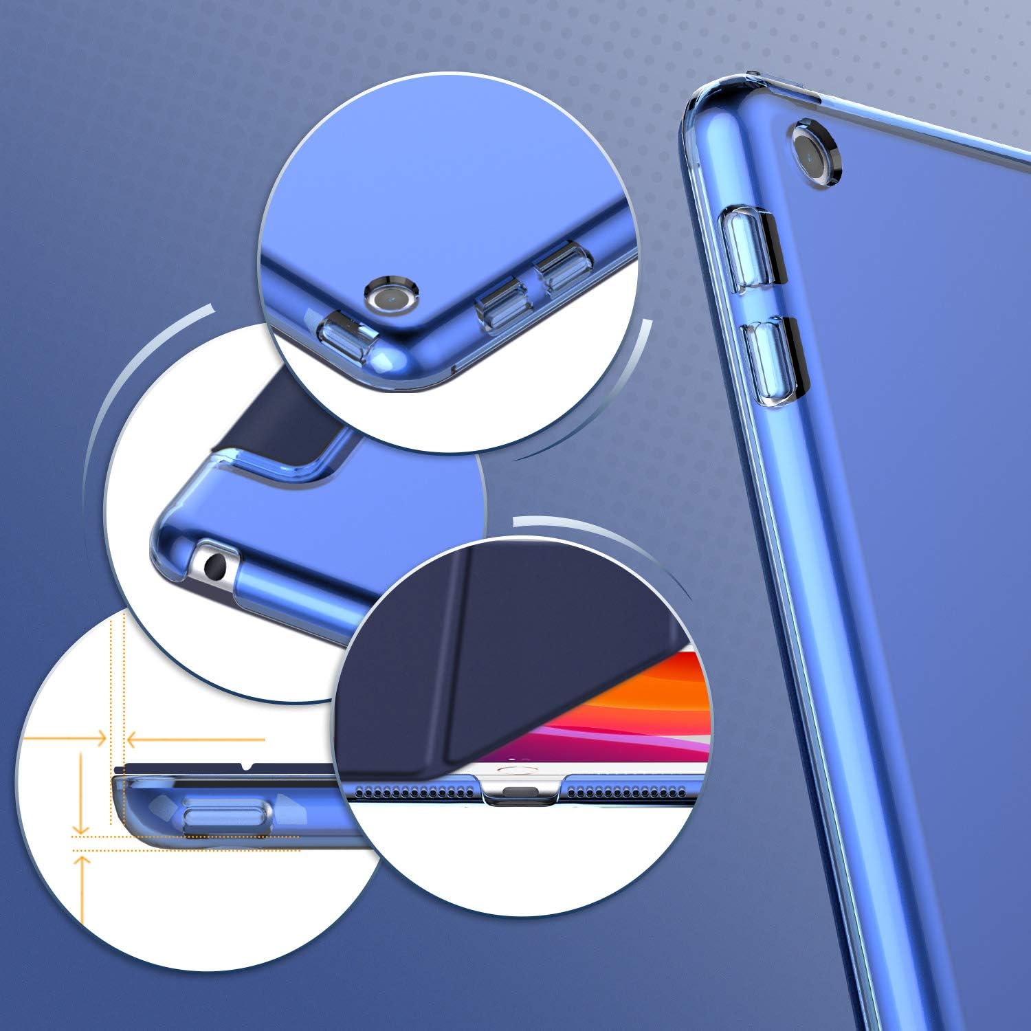Thumbnail 4 de EasyAcc Cover custodia iPad 9,7 2018 6a Gen