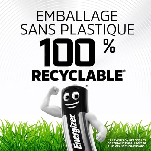 Detalle de Energizer Advanced piles AAA alcalines LR03 1,5 V, lot de 24