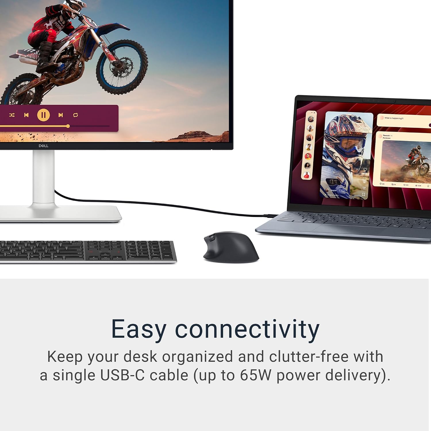 Detalle 2 de Dell 27 Monitor S2725QC: 4K UHD IPS, 120Hz, FreeSync Premium