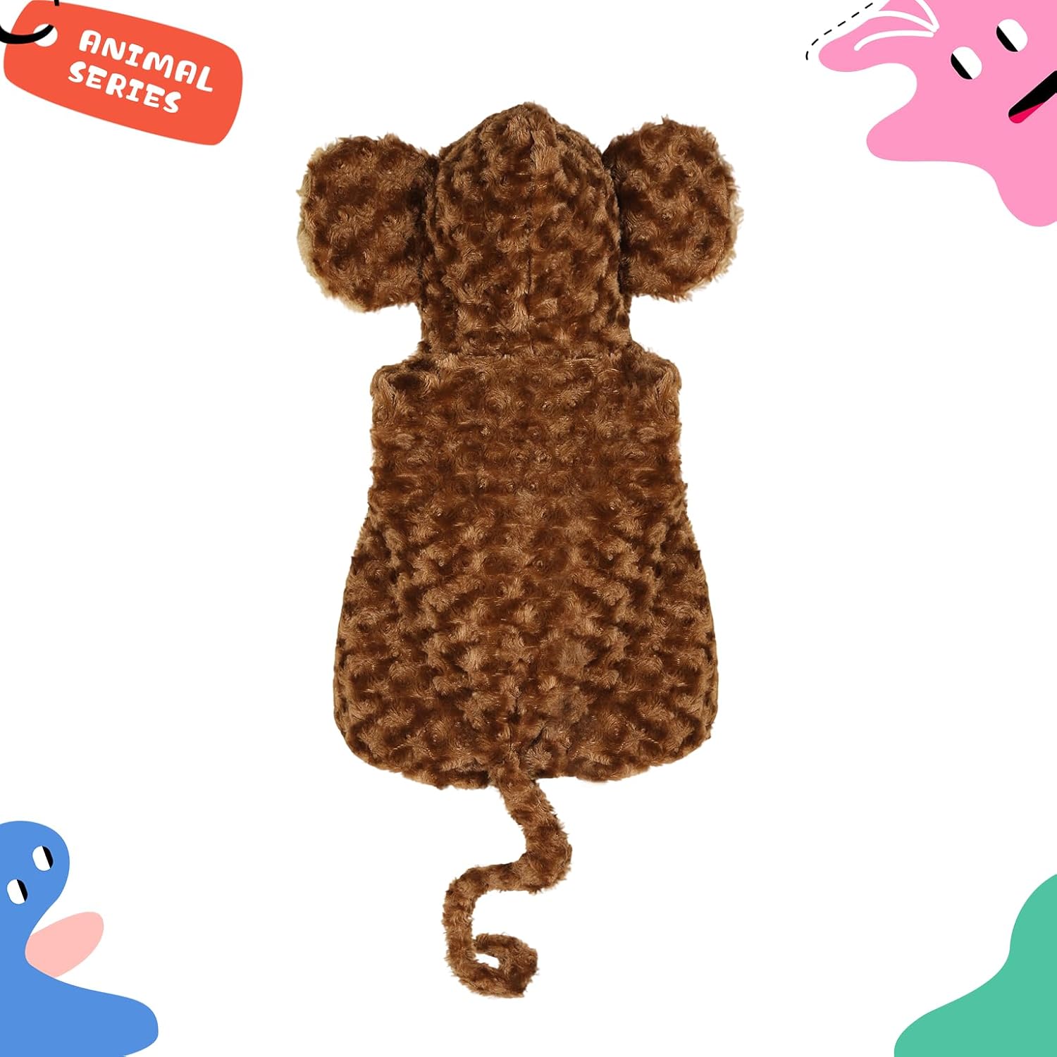 Detalle de HOMELEX Baby Animal Costume Halloween Romper, Hooded One-Piece, 3-36M