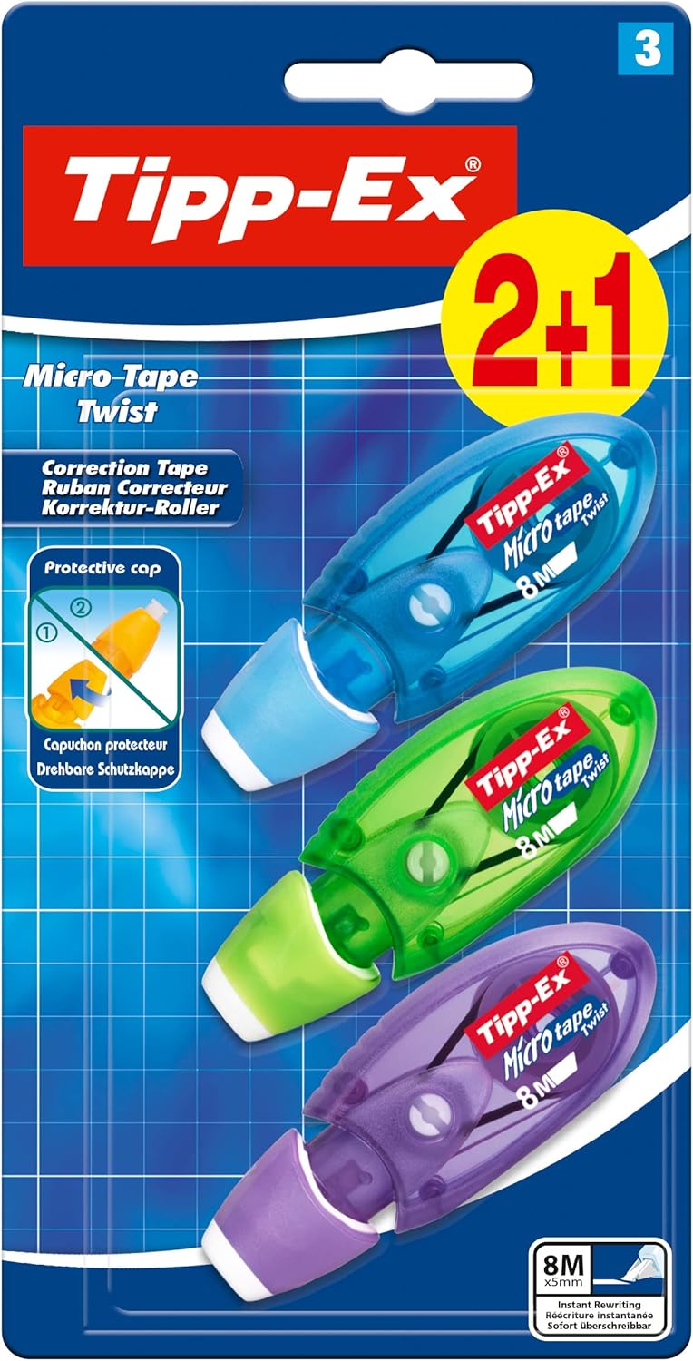 Detalle 2 de Tipp-Ex Korrekturroller Micro Tape Twist 8 m