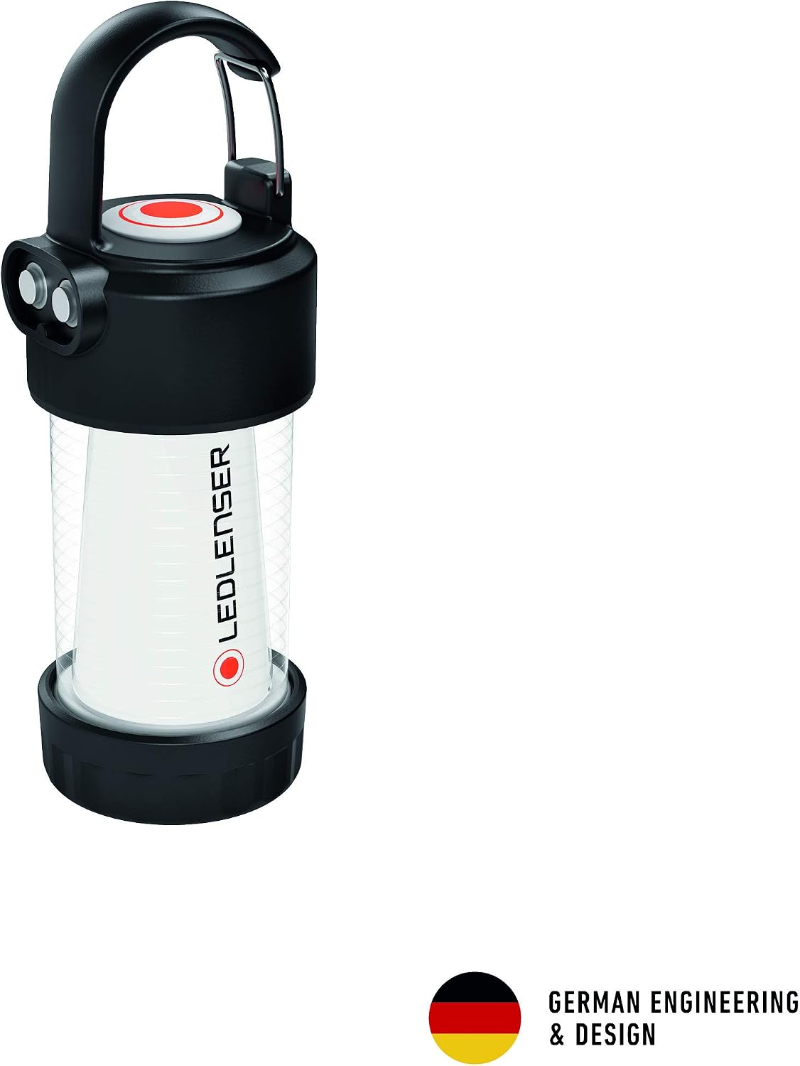 Detalle de Ledlenser ML4: lanterna outdoor compatta con ricarica magnetica e luce rossa