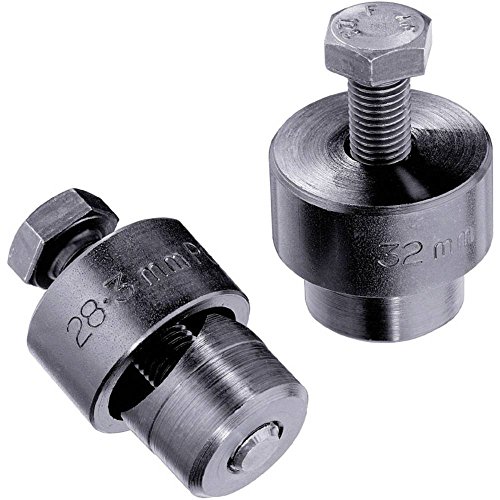 Detalle de Emporte-pièce 35 mm noir Rothenberger – pour dégâts et ajustements jusqu'à 4 mm
