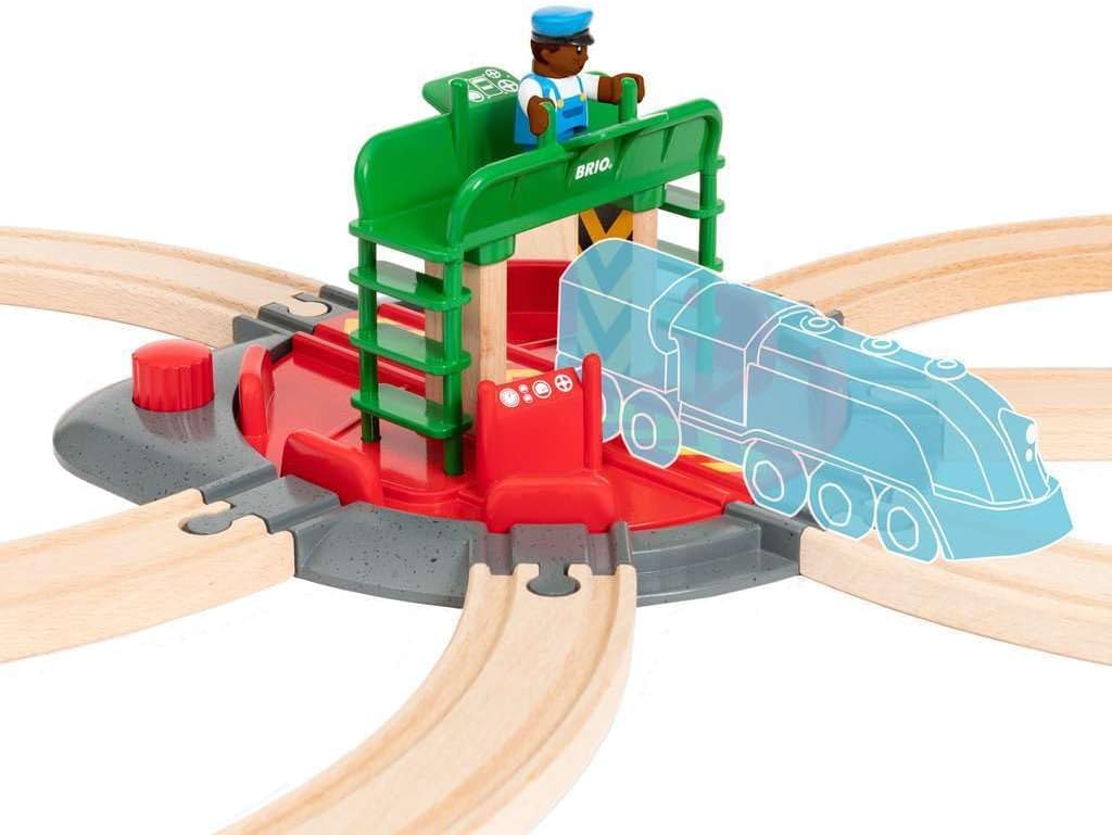 Thumbnail 4 de Brio World 33476 Plaque tournante et personnage pour circuit de train en bois (dès 3 ans)