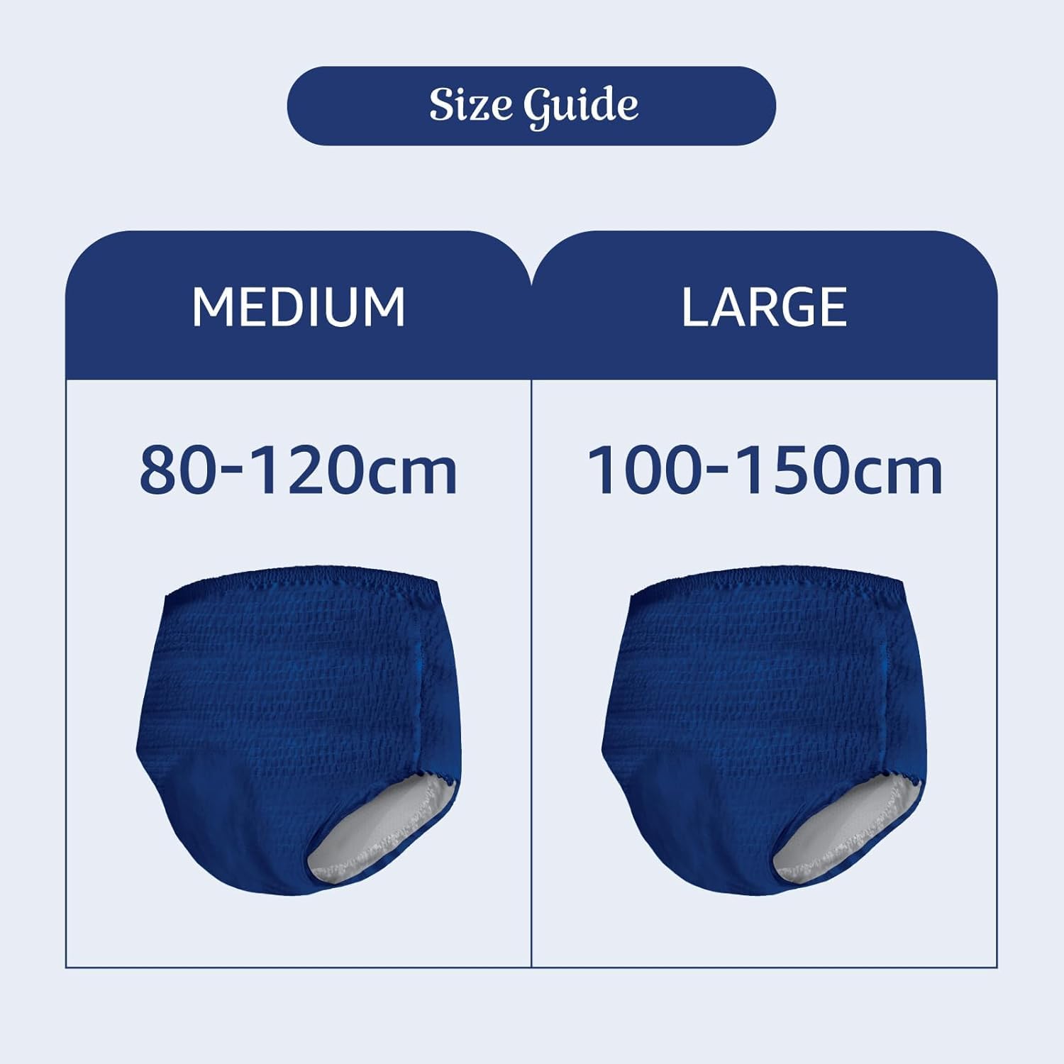 Thumbnail 4 de Amazon Basic Care Men Pants Plus Large — 40 Count (4 x 10) in Blue