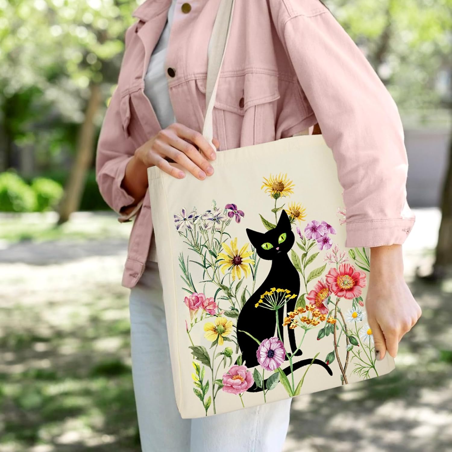 Thumbnail 2 de Ysound Bolsa de tela Mujer Tote 35x42x8 cm