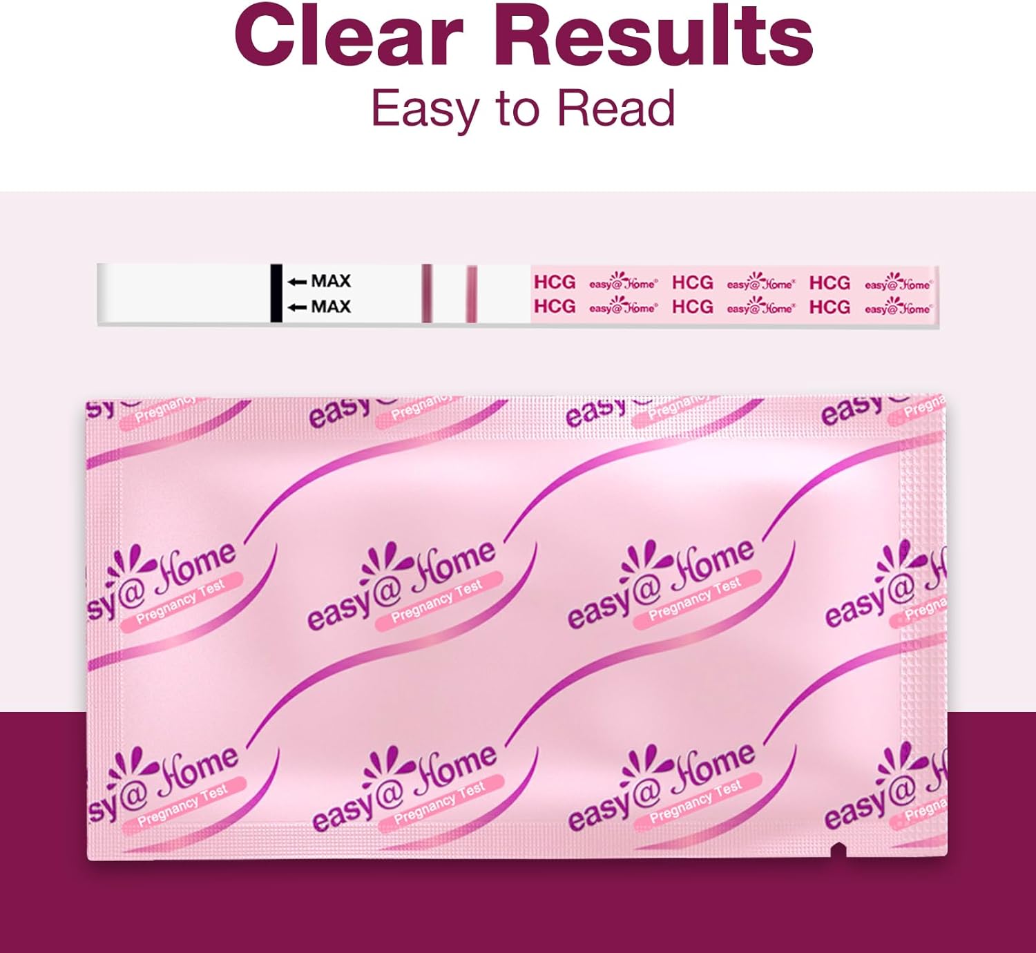 Thumbnail 3 de Easy@Home Pregnancy Test Strips 20 Pack 🧪