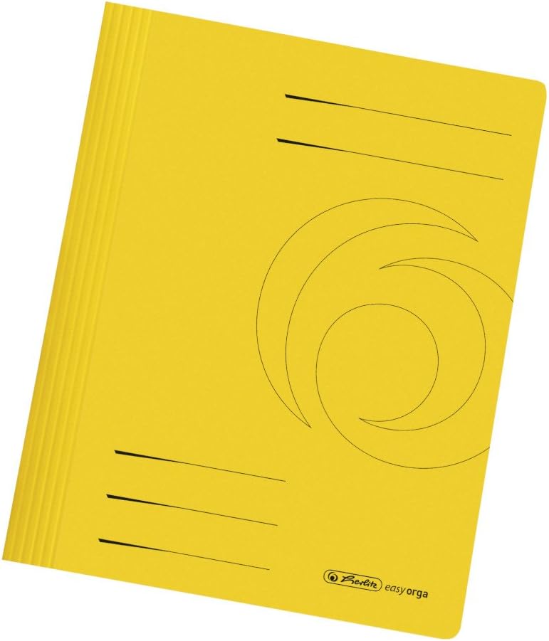 Thumbnail 3 de Herlitz Schnellhefter A4 Karton gefaltet, orange intensiv – 25 Stück