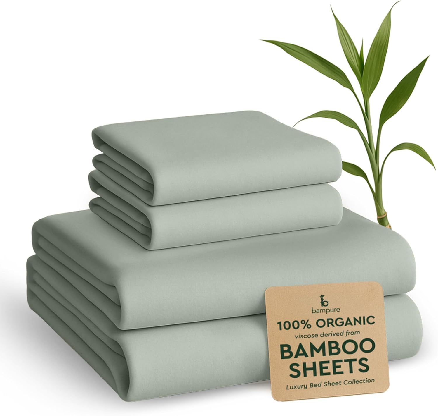 Thumbnail 3 de BAMPURE Bamboo Rayon Sheets Queen Size