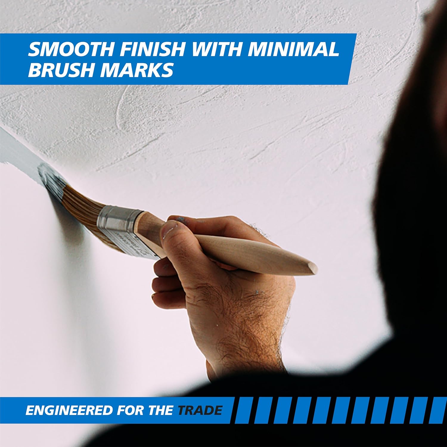 Thumbnail 5 de Harris Trade Paint Brush Multi-Pack (5 brushes) for detailed work and smoother finishes