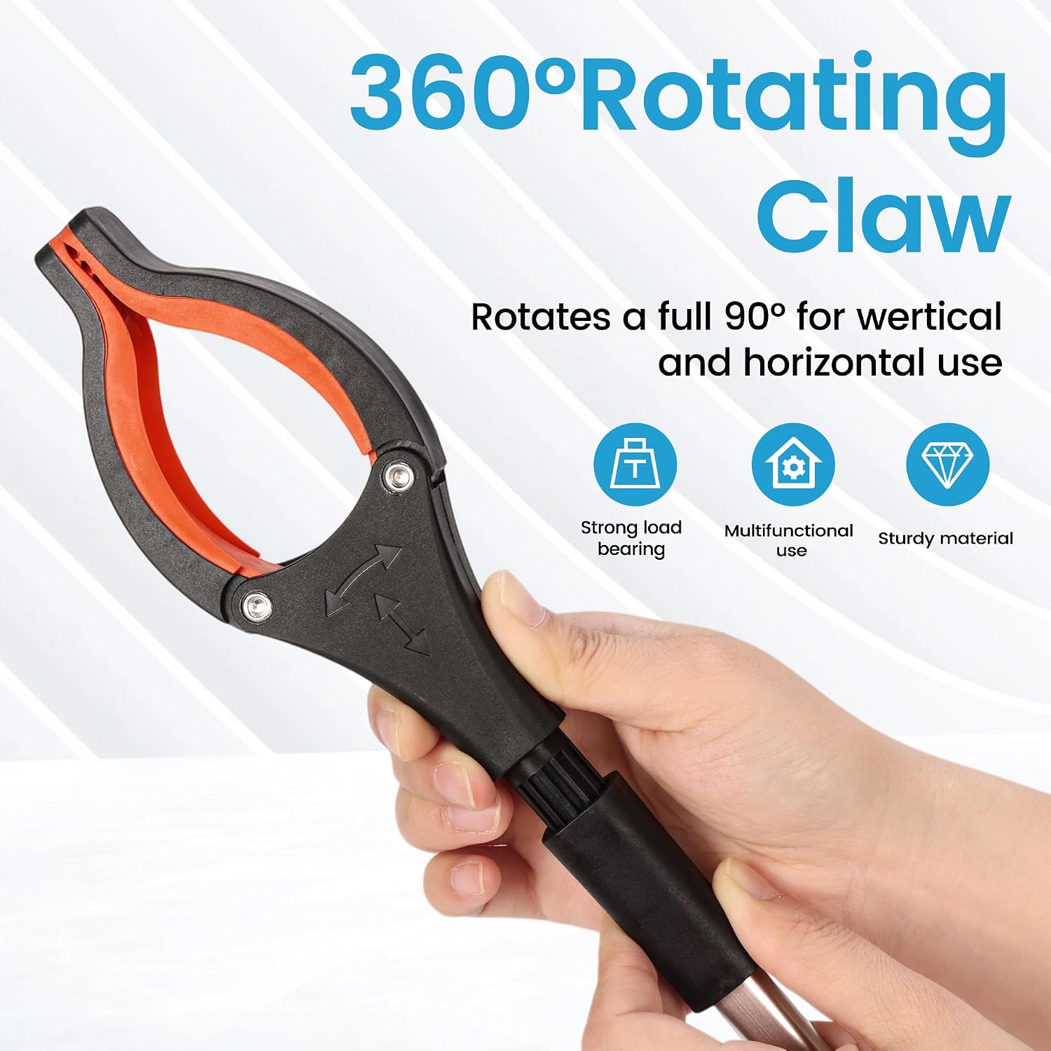 Detalle de Foldable Grabber Reacher Tool, 34-Inch