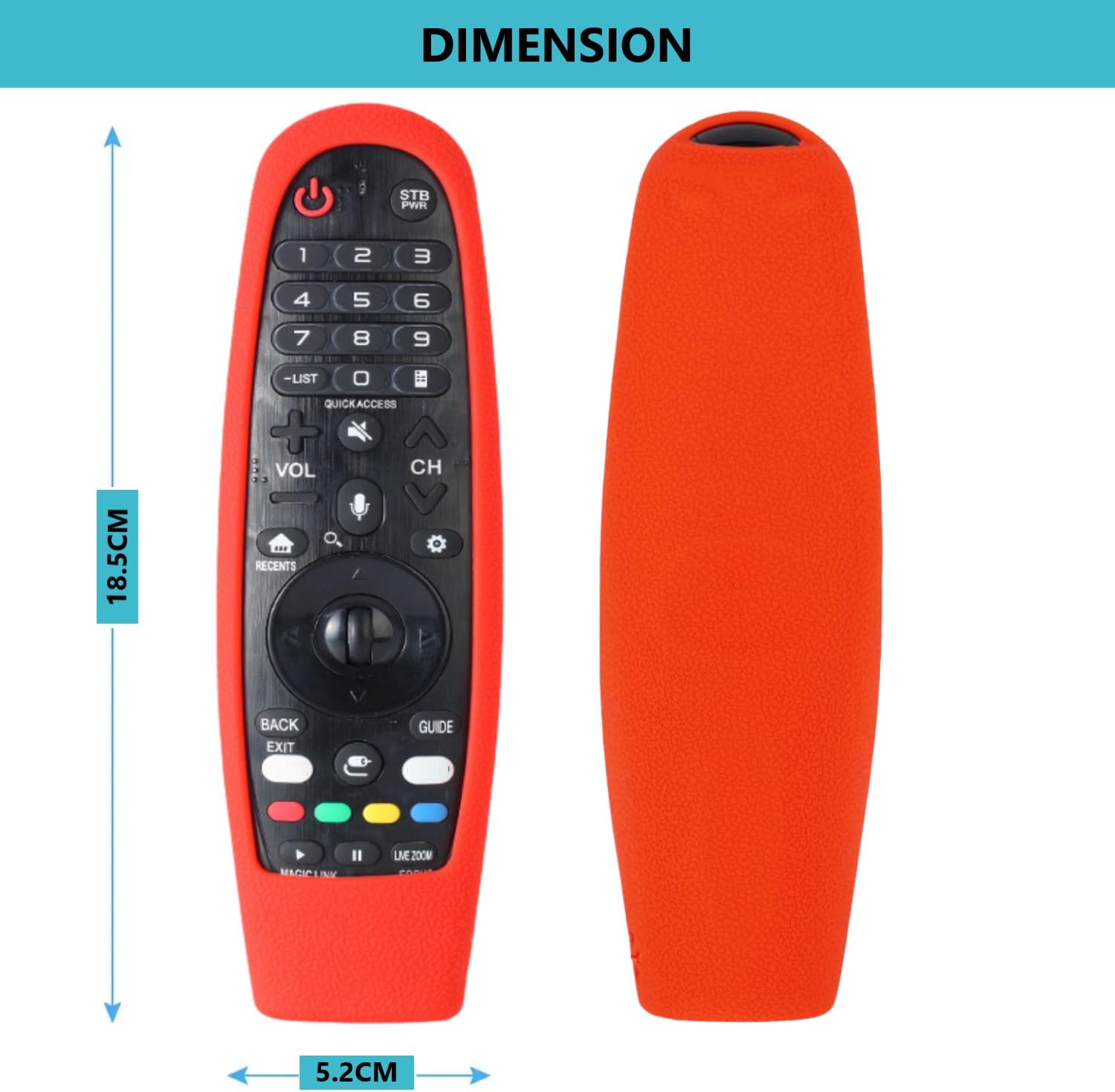 Detalle de LG Silicone Protective Case for Magic Remote