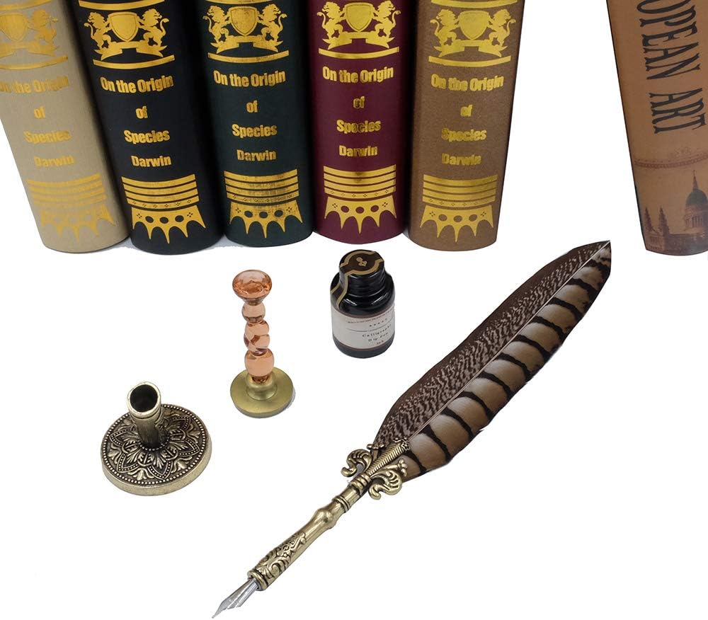 Detalle 1 de GC QUILL Plumes de calligraphie pour stylo à encre (fountain dip pen) LL-66 – set avec 5 pointes de rechange