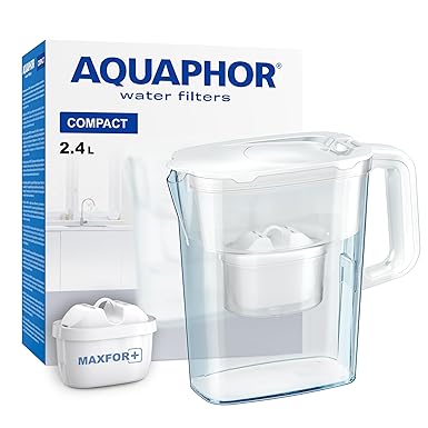 AQUAPHOR Jarra Filtradora Compacta 2.4L - Agua Pura 💧