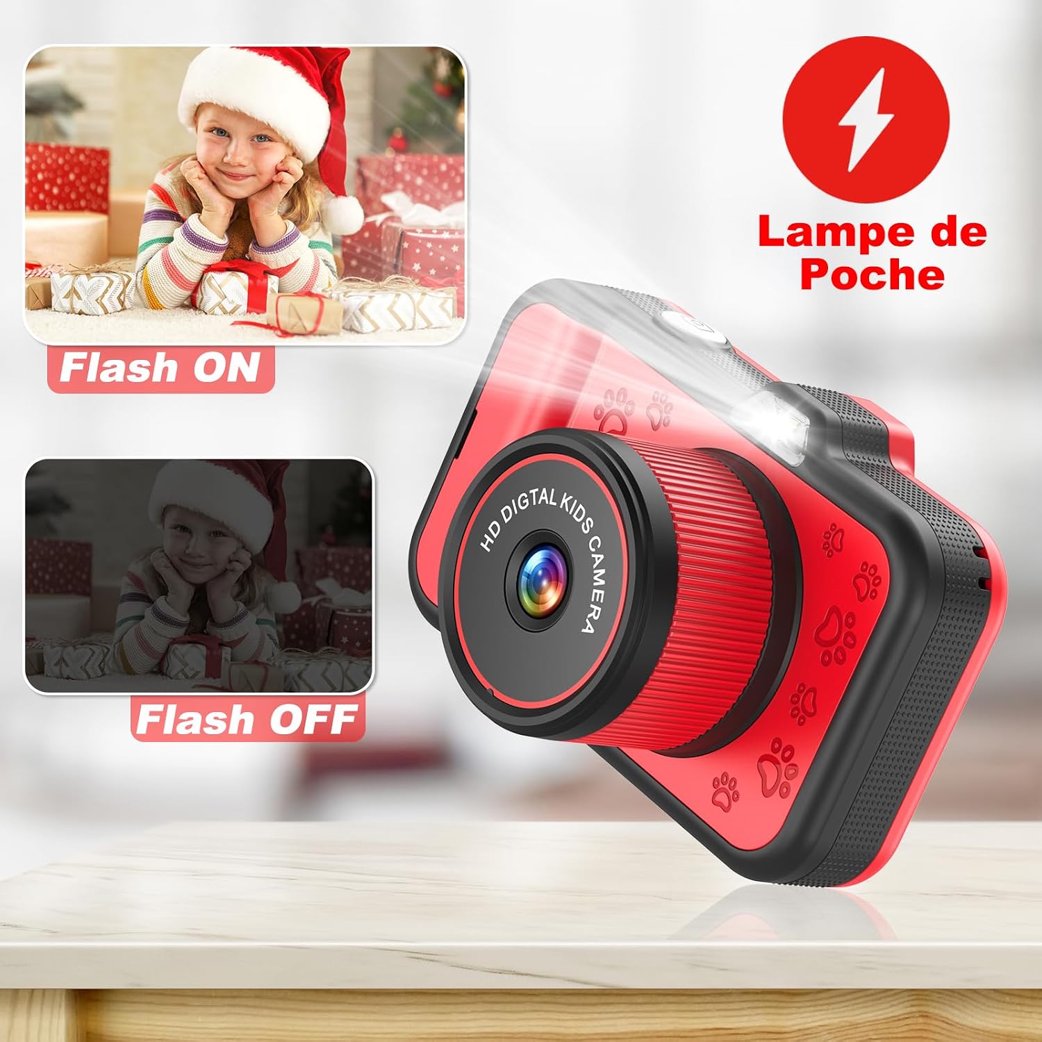 Detalle 2 de Appareil Photo Enfant 1080P Écran 3,5