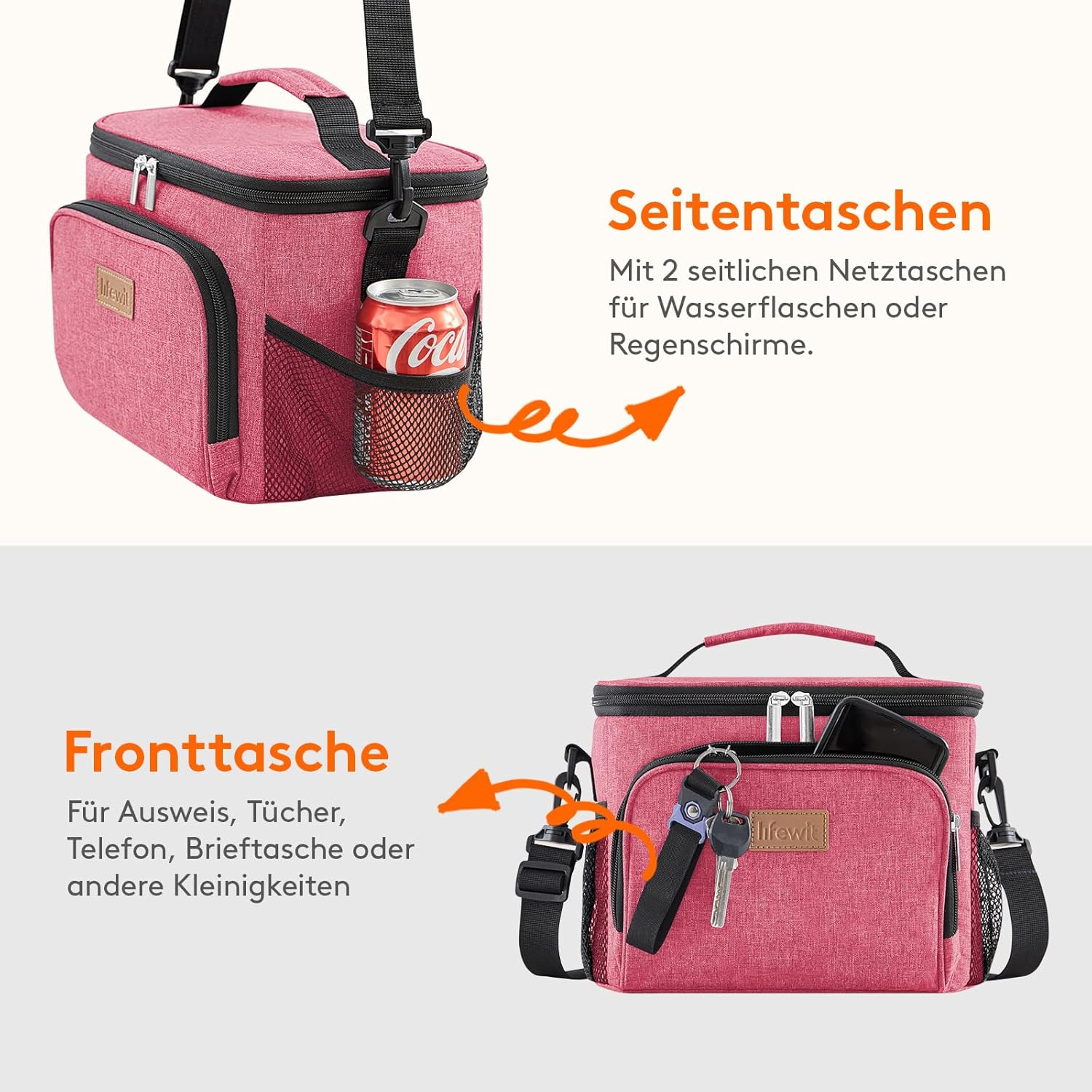 Detalle 2 de Lifewit Isolierte Kühltasche 9 L