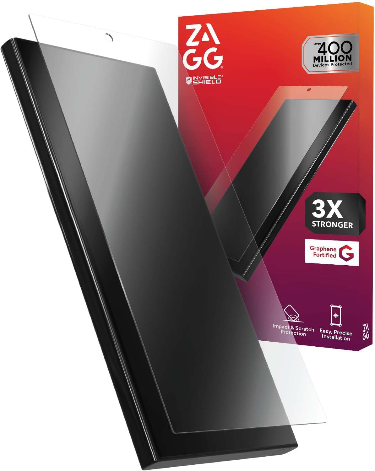 Detalle de ZAGG Glass+ Samsung Galaxy S25 Ultra screen protector