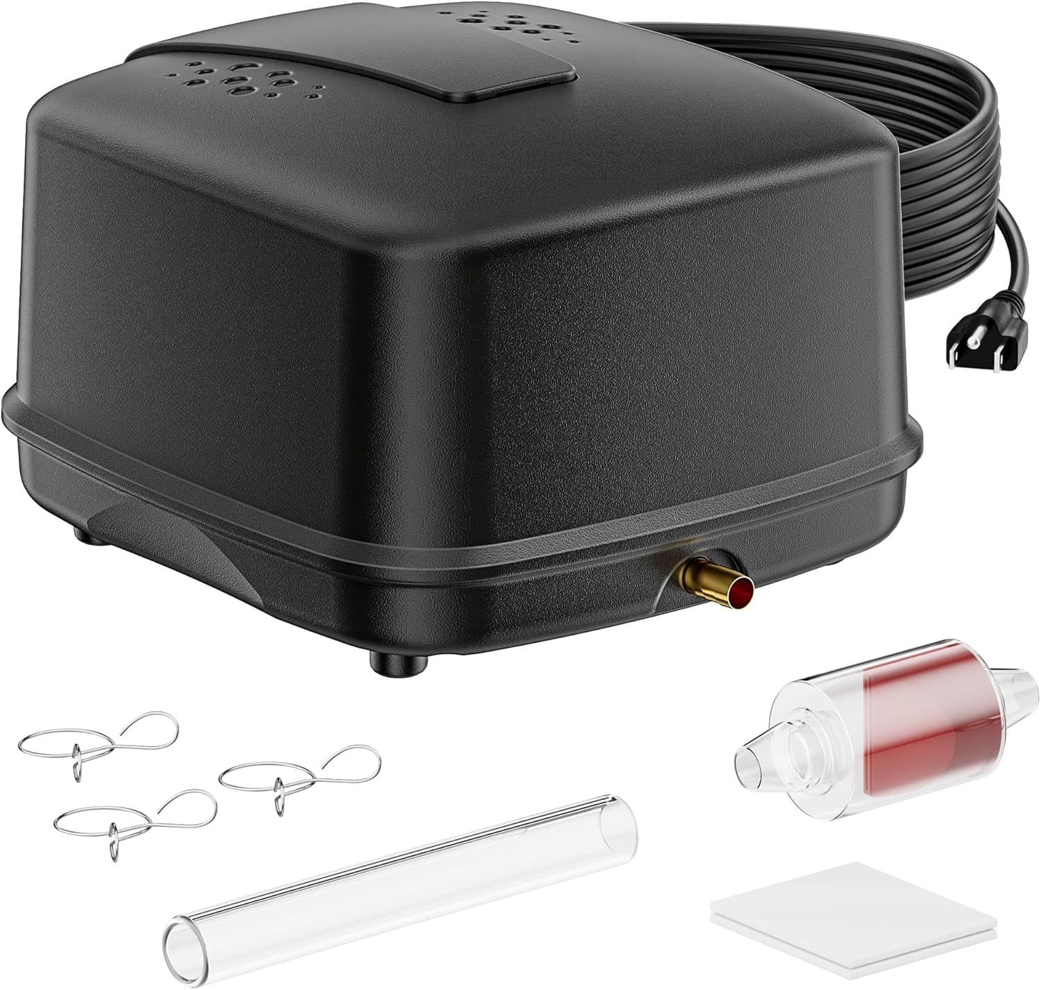 Detalle de Biling Pond Aerator for Fish Ponds (2400L/H, 43dB) with UK Plug