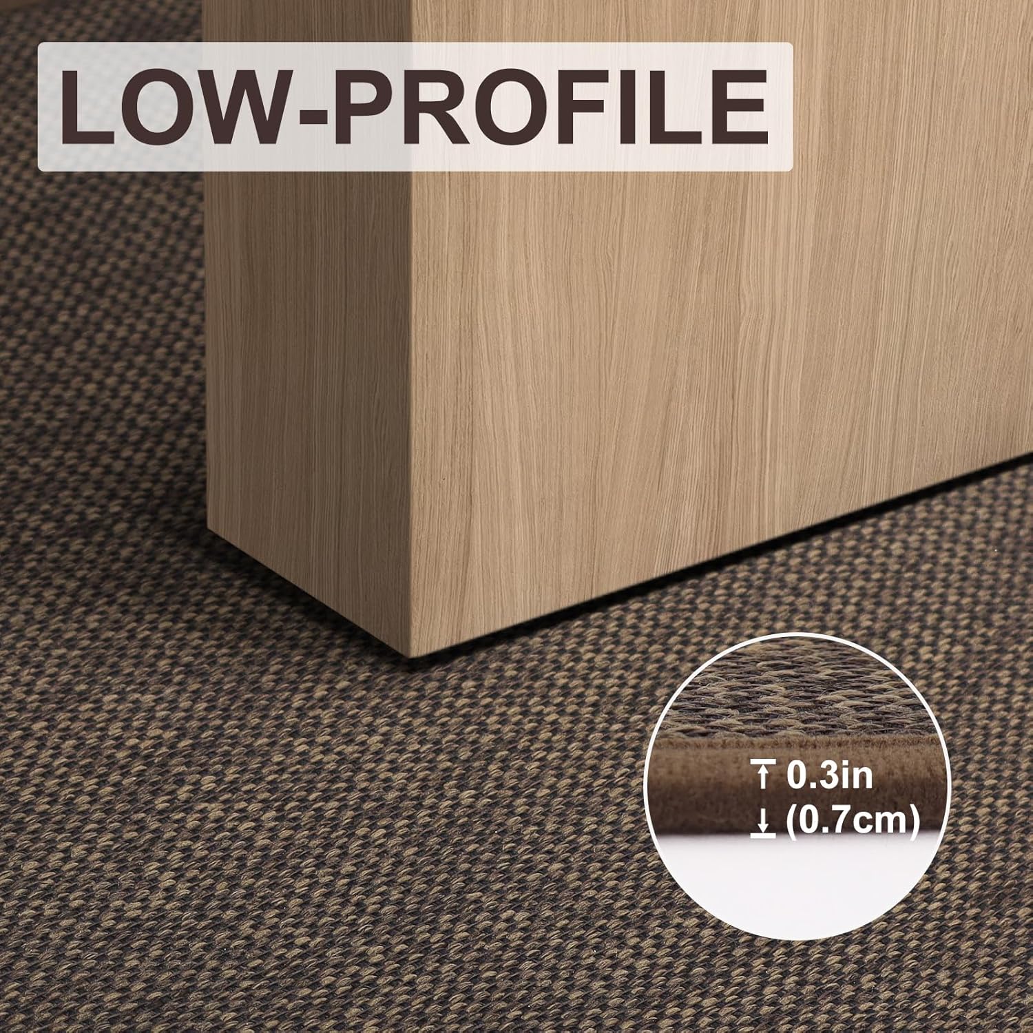 Thumbnail 5 de LEKEEPGO Tapis d'entrée intérieur 90 x 150 cm – Absorbant, antidérapant et lavable