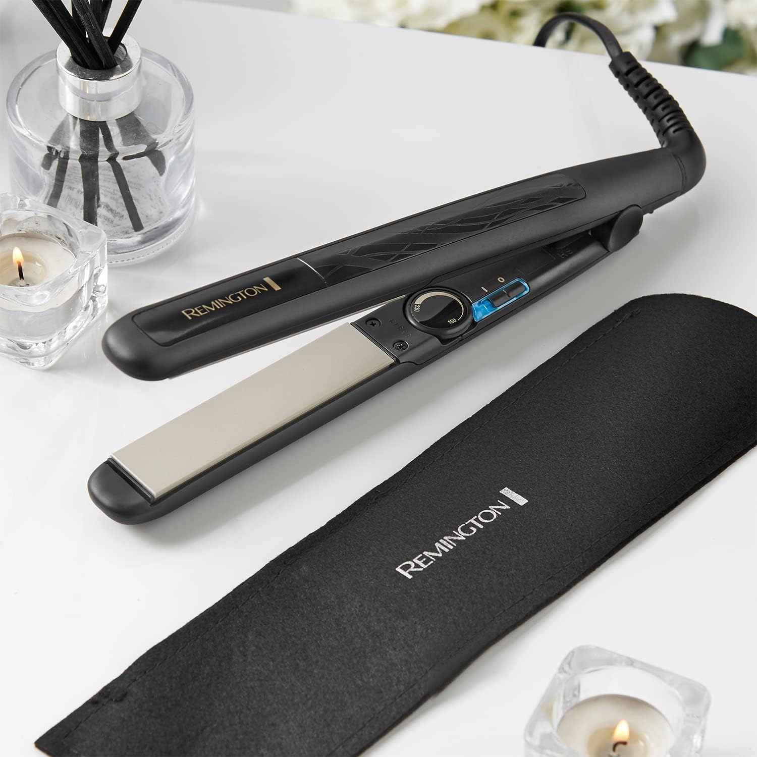Detalle 2 de Remington Ceramic Hair Straightener - Slim 110mm Floating Plates (S3500)