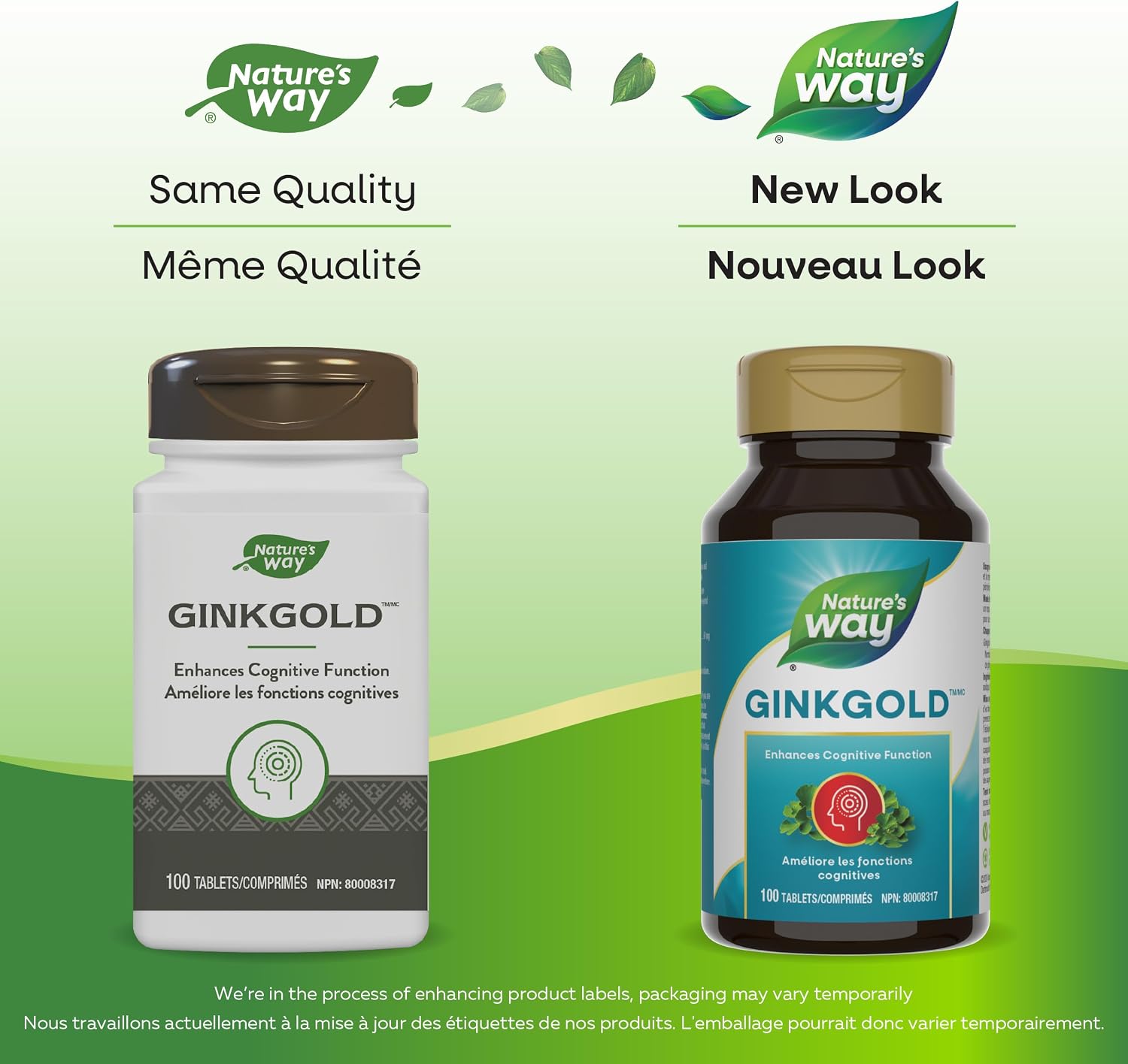 Detalle de Nature's Way Ginkgo biloba tablets 60 mg