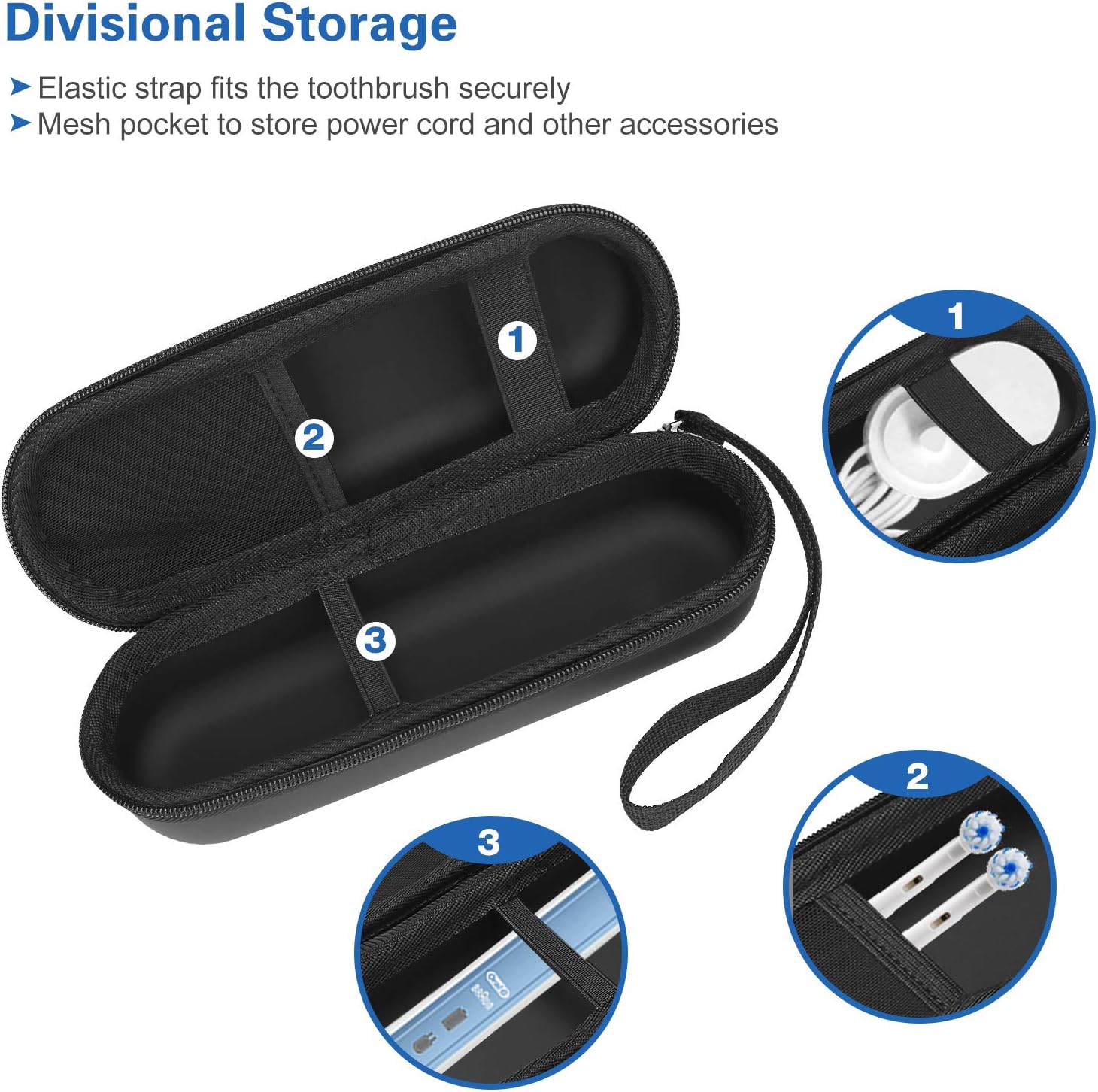 Thumbnail 6 de ProCase Toothbrush Travel Case EVA