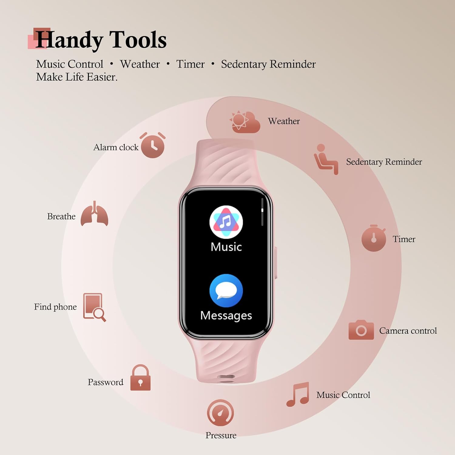 Thumbnail 6 de Smart Watch for Women 1.47-inch fitness watch