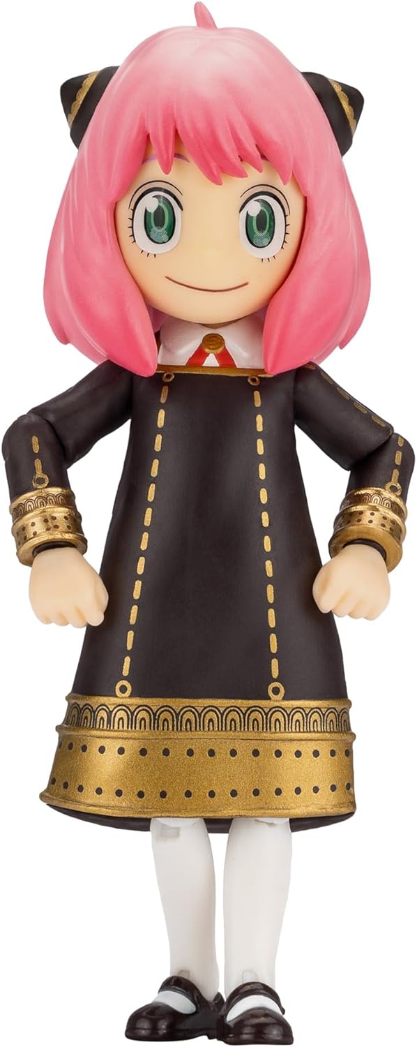 Detalle de Total Anime KAZ0005 Anya Forger – SPYxFAMILY: bewegliche Sammlerfigur 16,5 cm mit Gesichtern und Zubehör