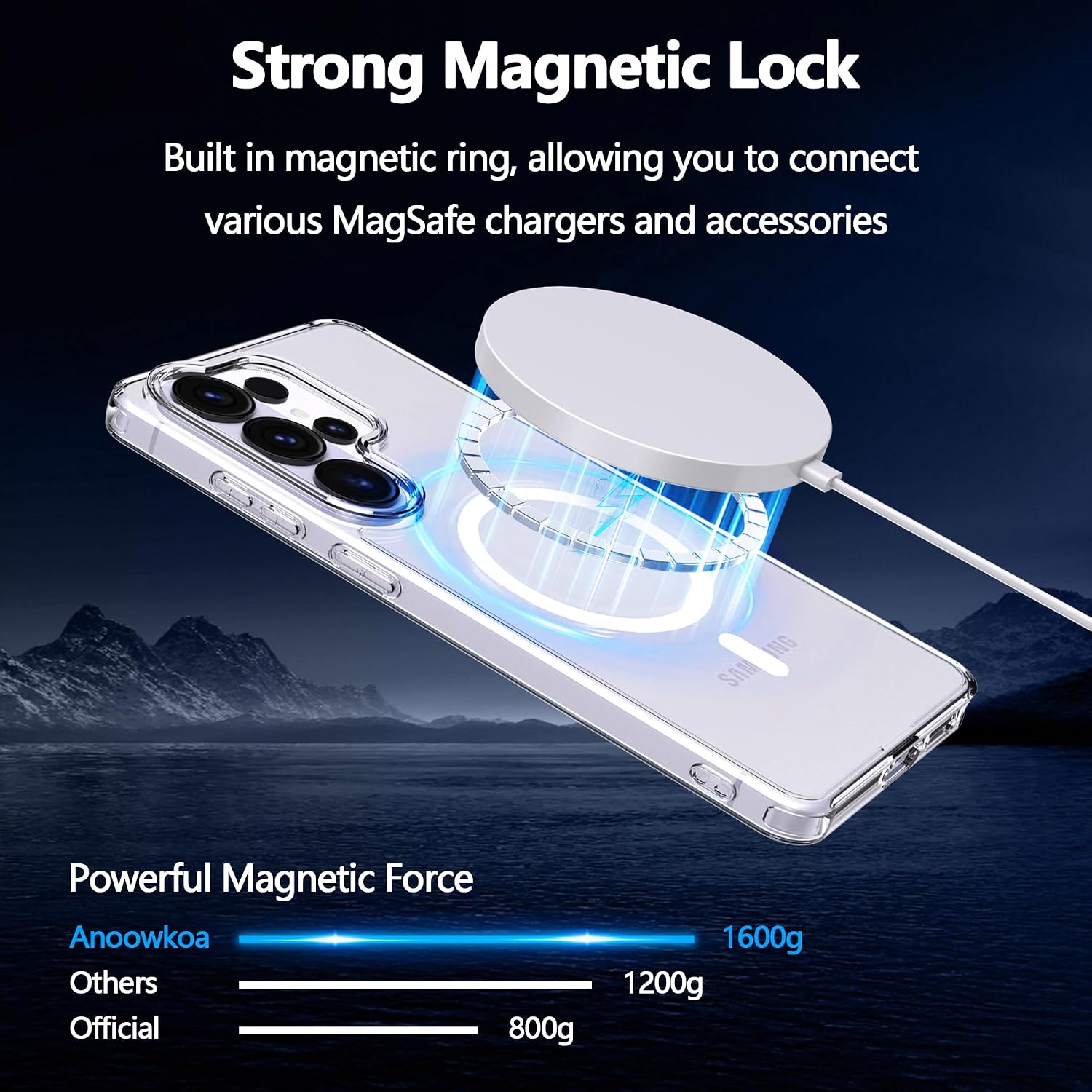 Thumbnail 2 de Anoowkoa coque magnétique S26 Ultra 5G MagSafe