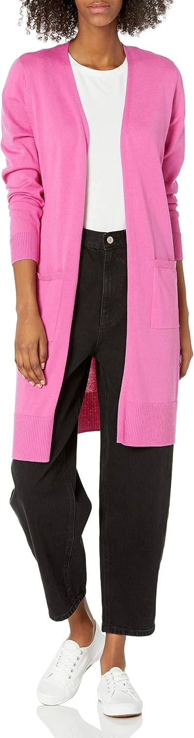 Detalle de Amazon Essentials Cardigan leggero maniche lunghe
