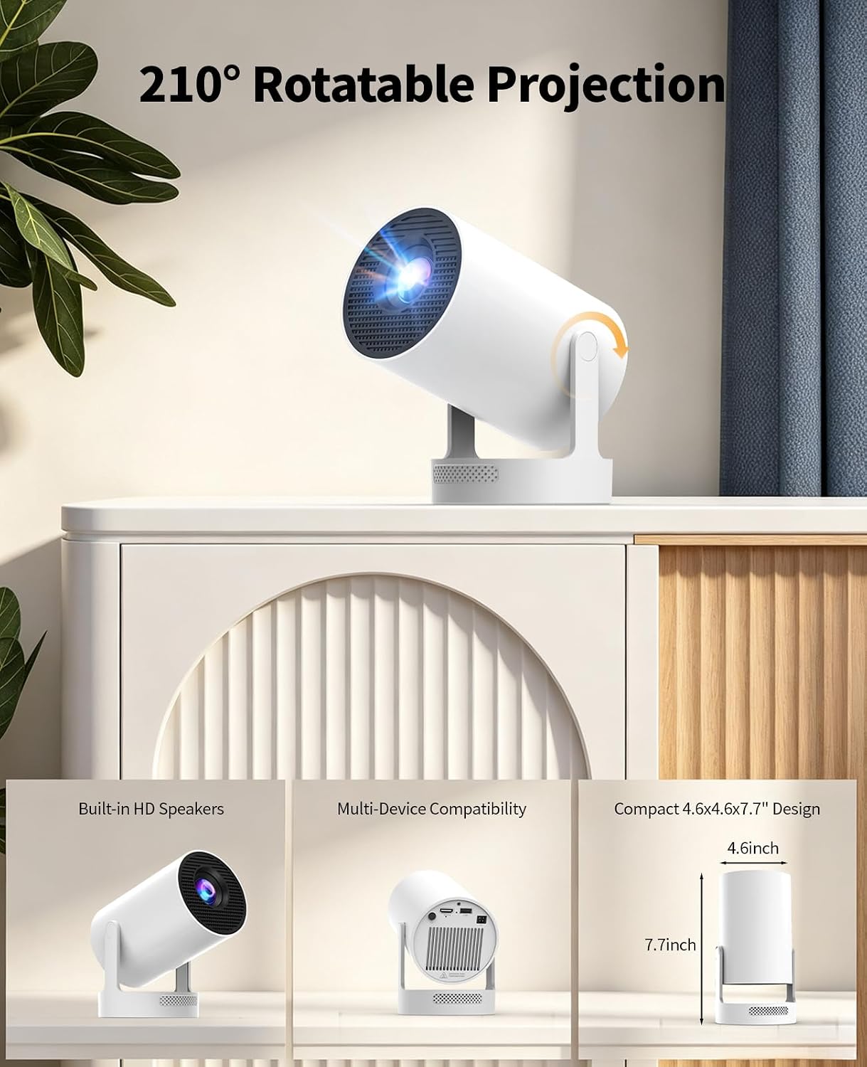 Thumbnail 6 de HY300Plus Mini Projector
