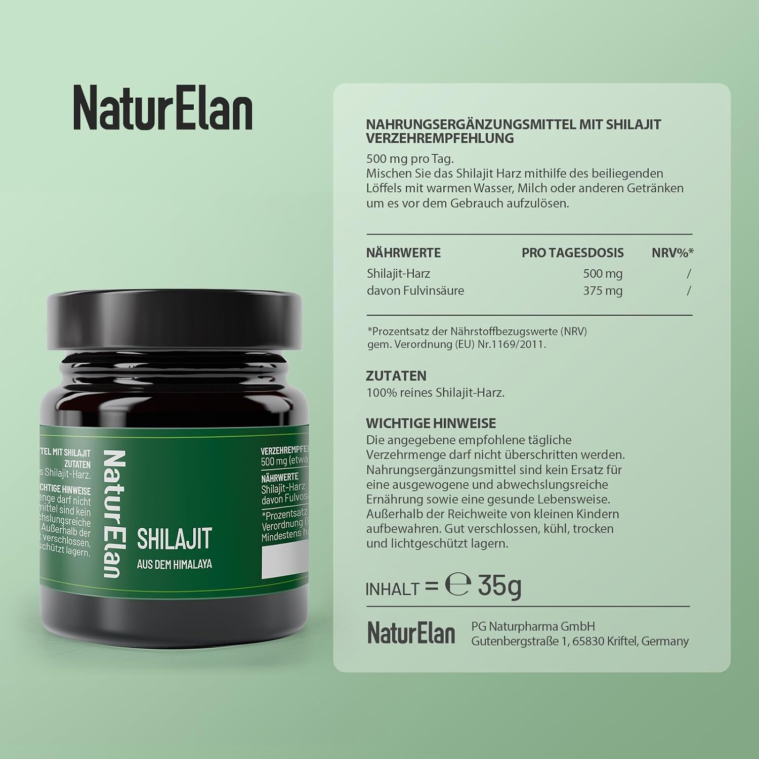 Thumbnail 4 de Shilajit Original Himalaya Hochdosiert 75%