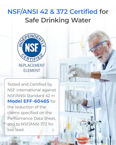 Detalle de Waterdrop ADQ747935 Refrigerator Water Filter and Air Filter, 3 Combo