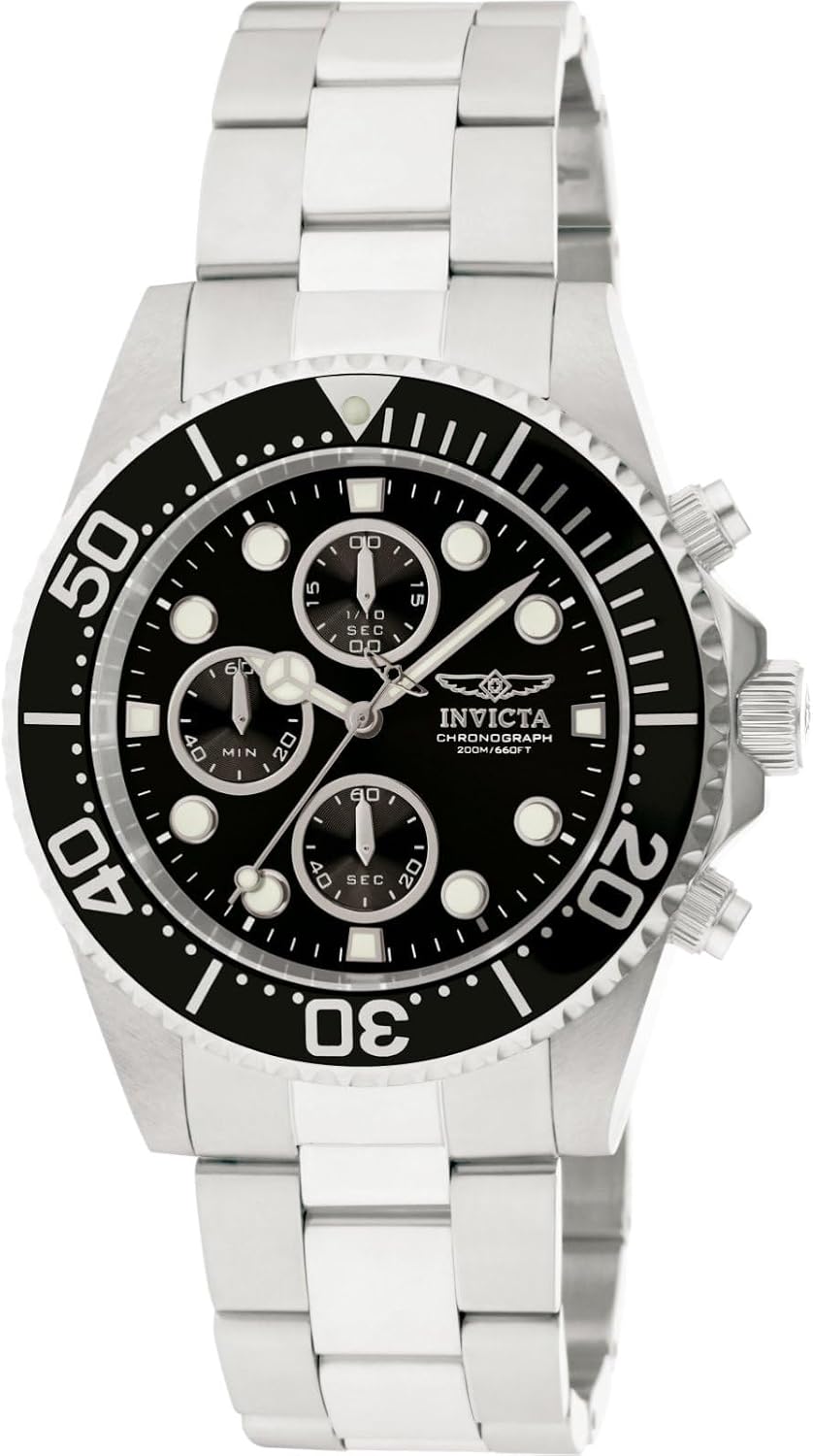 Thumbnail 6 de Invicta Pro Diver Montre Homme : quartz, acier inoxydable, 43 mm – fiabilité sous-marine