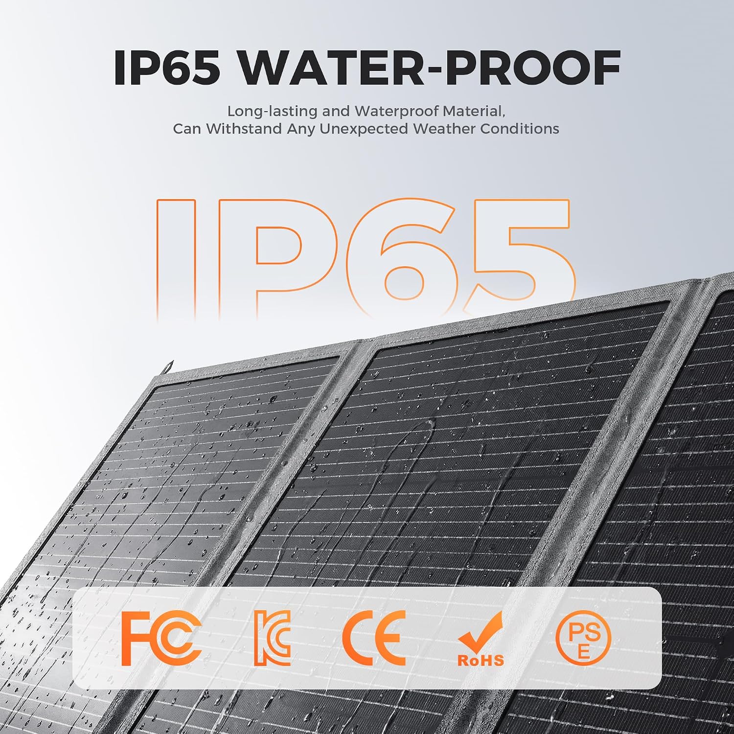Detalle 1 de CTOLITY 400W-NEW 400W Foldable Solar Panel, 23.4% Efficient ETFE Design