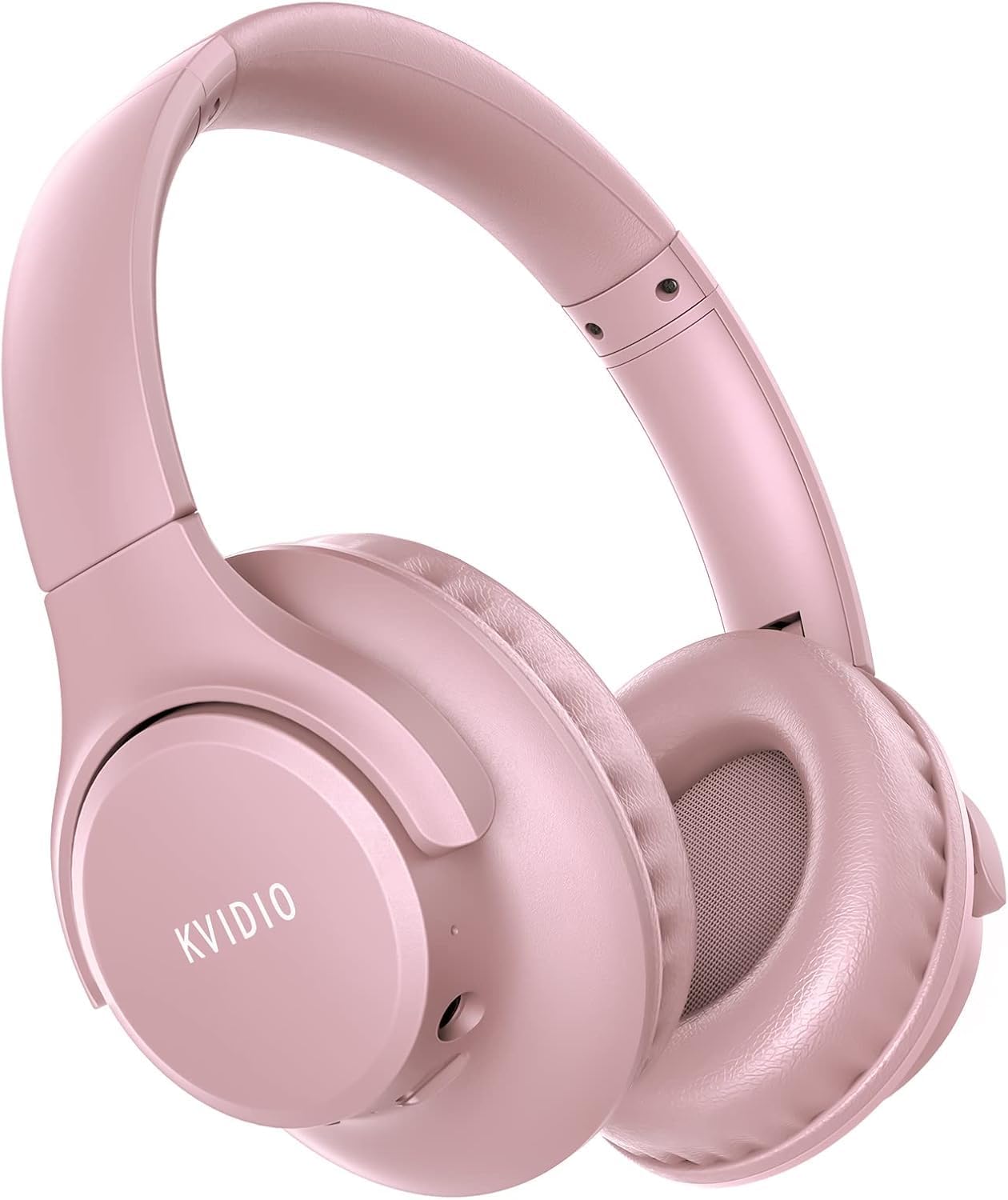 Detalle de KVIDIO Bluetooth Headphones Over Ear: 65 Hours of Playtime, Foldable & Light with Bass-Driven Sound