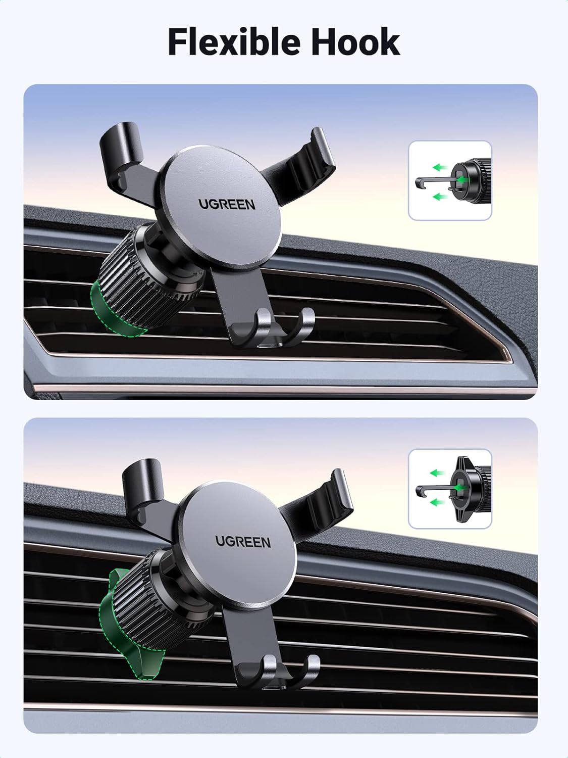 Thumbnail 5 de UGREEN Car Phone Holder Air Vent 360°