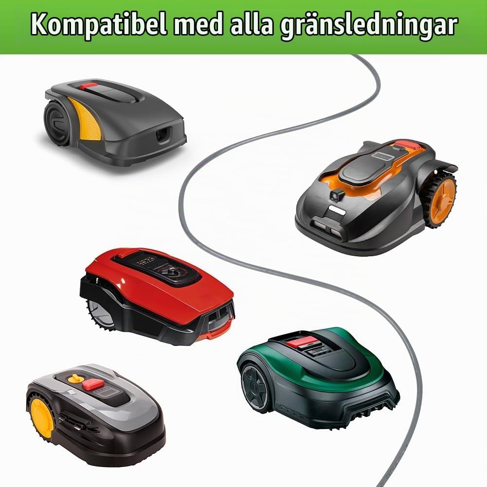 Thumbnail 6 de OFFCUP jordpinnar för begränsningskabel, 150-pack i grön plast