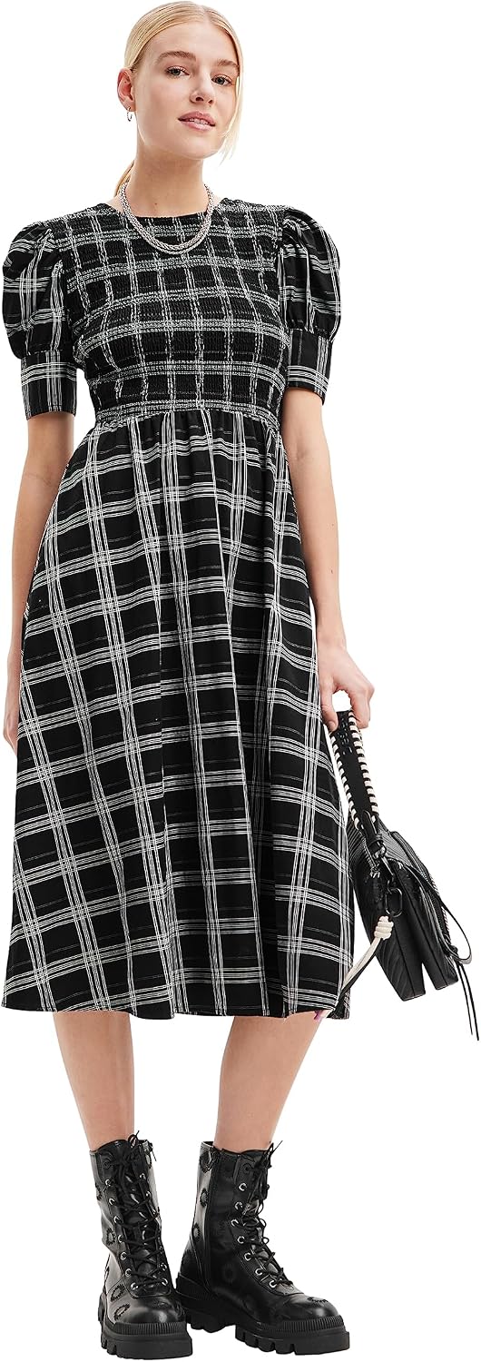Detalle 2 de Desigual Vest_rasha Robe Femme – robe légère et élégante pour femmes