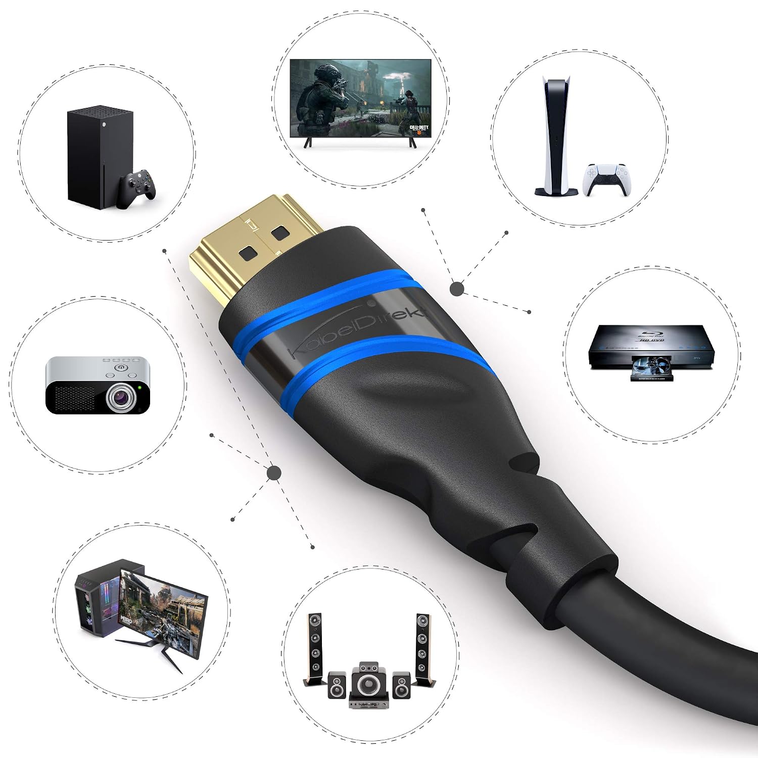 Thumbnail 6 de KabelDirekt 10K/8K HDMI Kabel 2.1b 1,5 m