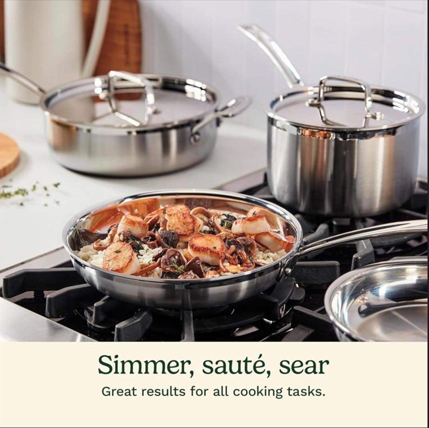 Thumbnail 2 de Cuisinart MultiClad Pro 12-piece cookware set