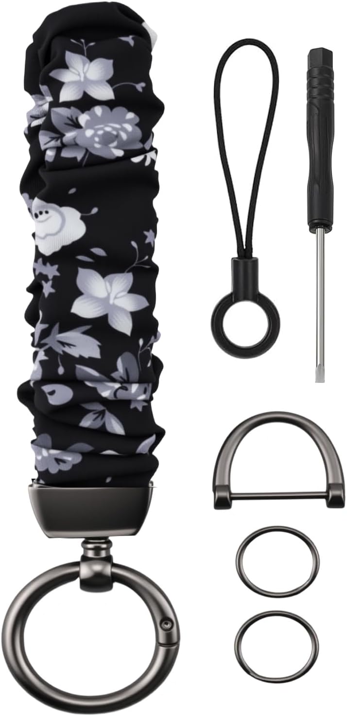 Thumbnail 6 de DKGKOO Stretchy Scrunchie Keychain Wristlet