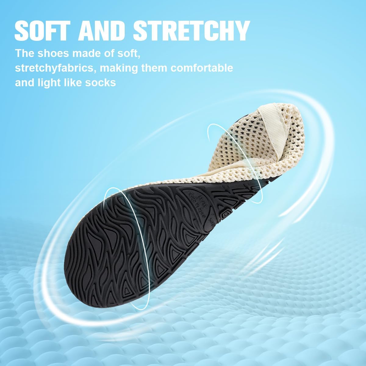 Thumbnail 3 de WateLves water shoes (barefoot-style) with non-slip soles for beach, pool & aqua sports