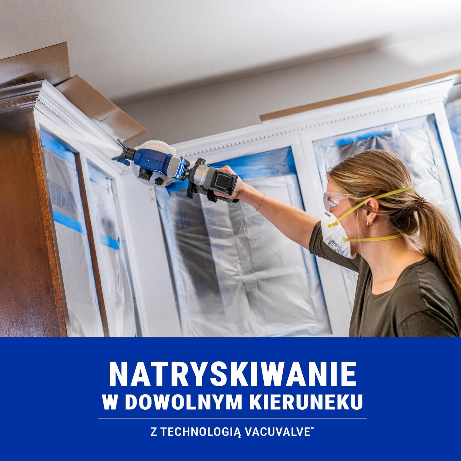 Detalle 2 de Graco TrueCoat 360 26D361 – natryskiwacz do farby na wiertarkę z FlexLiner