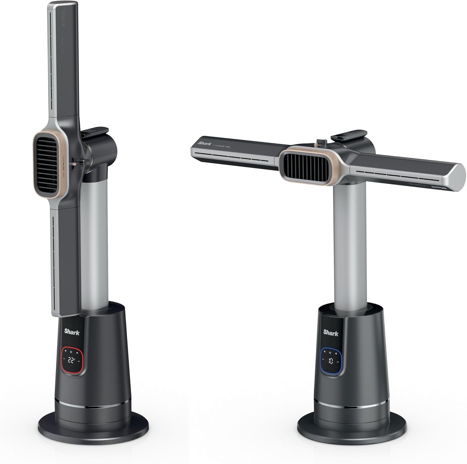 Detalle de Shark TurboBlade Cool + Heat Tower Fan and Heater (TH200UK) with Thermo IQ, 180° oscillation and remote control