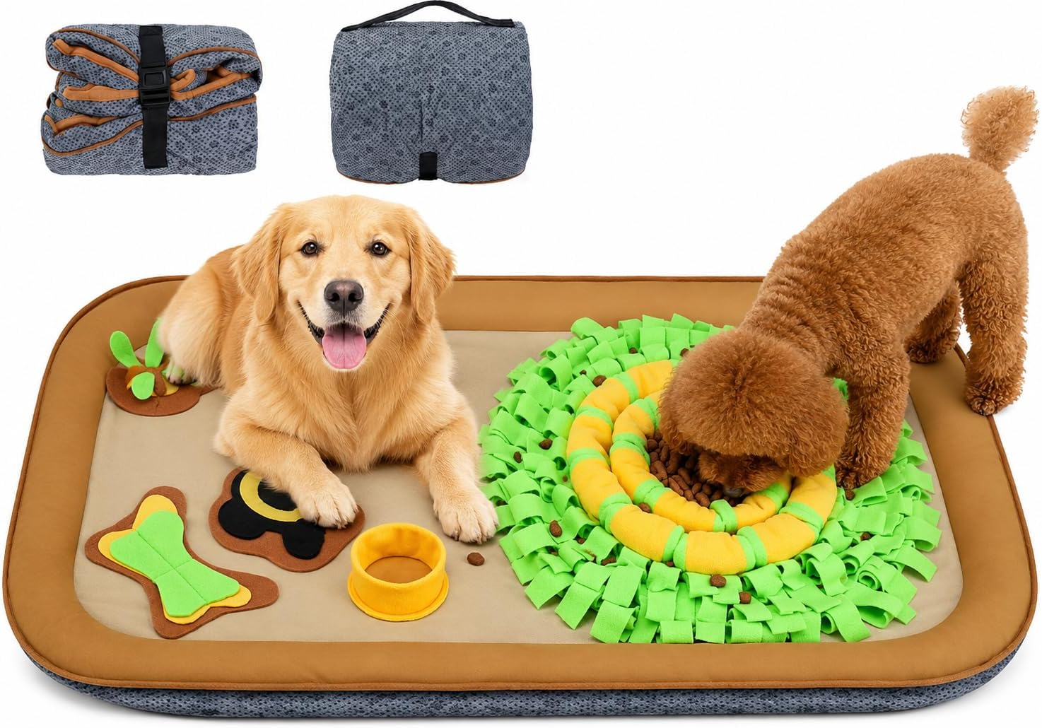 Thumbnail 6 de HOPET Dog Snuffle Mat, 28.3 x 28.3 inches