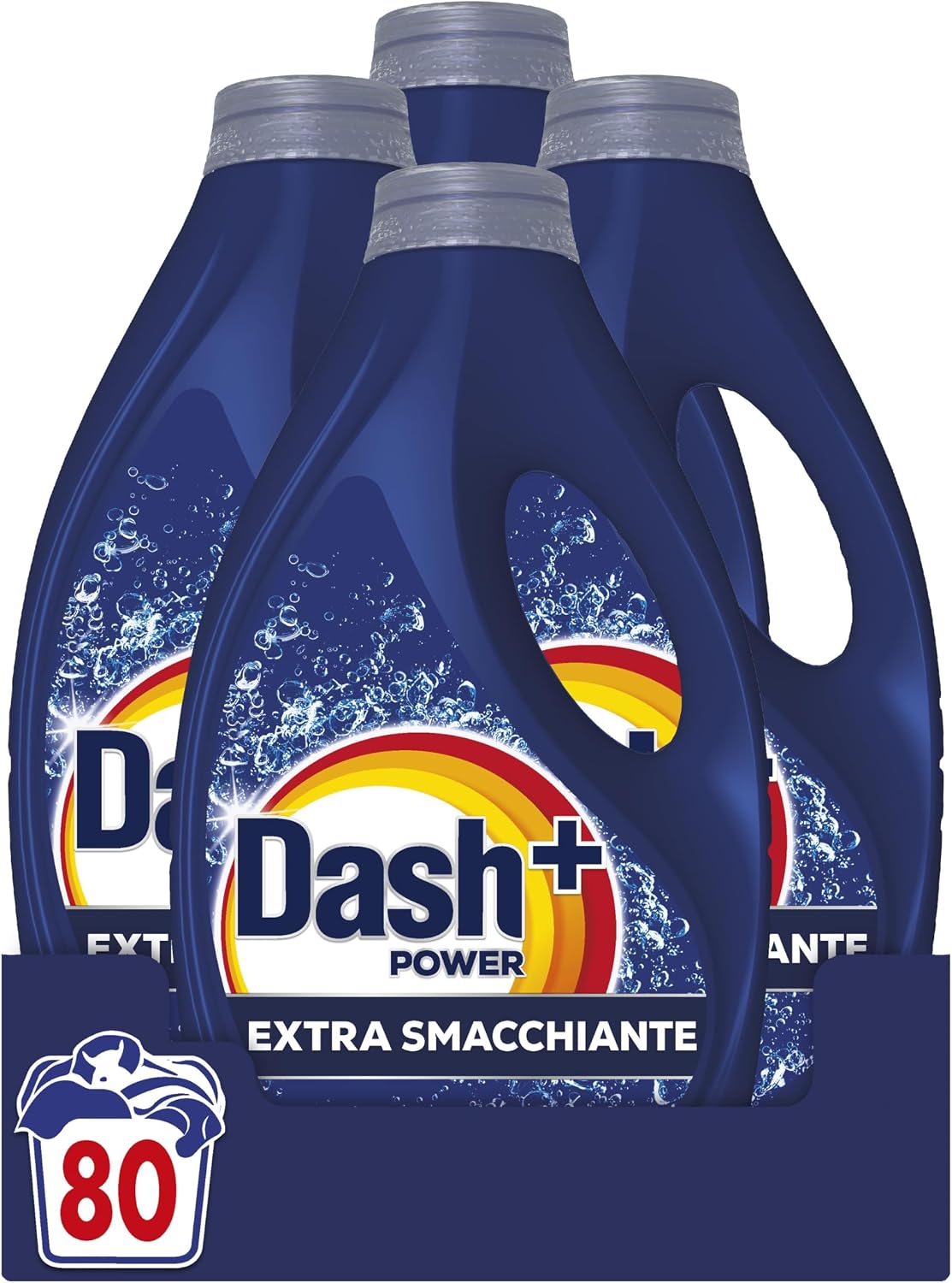 Detalle de Dash Power Detersivo liquido per lavatrice 80 lavaggi