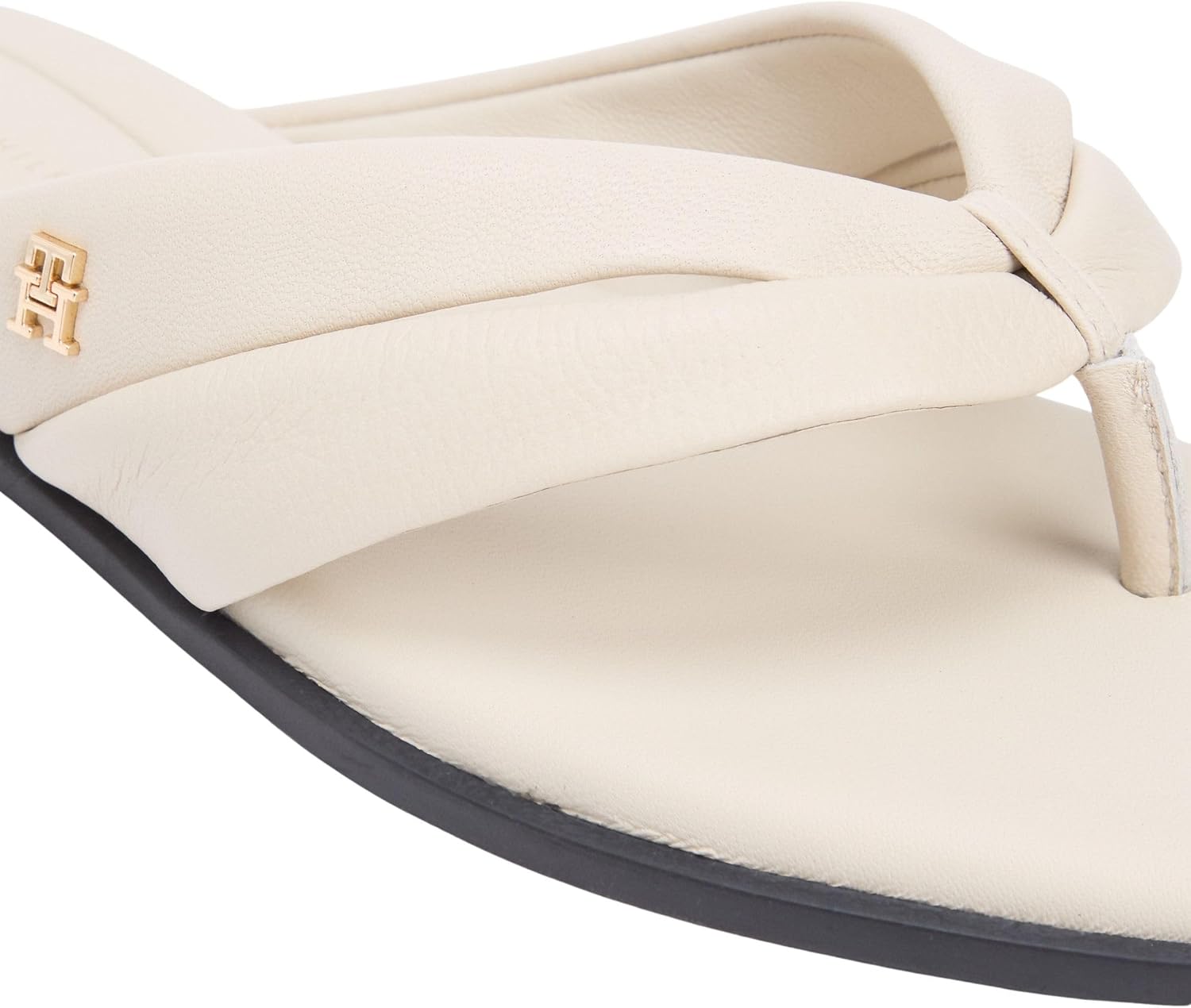Thumbnail 4 de Tommy Hilfiger Women's Elevated Toe Post Leather Sandal FW0FW09216