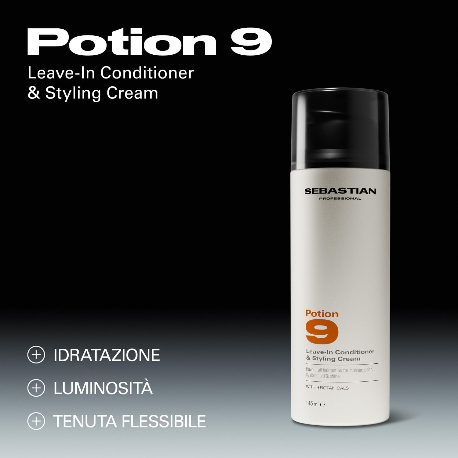 Thumbnail 2 de Sebastian Professional Potion 9 Leave-In Conditioner & Styling Cream, trattamento leave-in nutriente e styling naturale